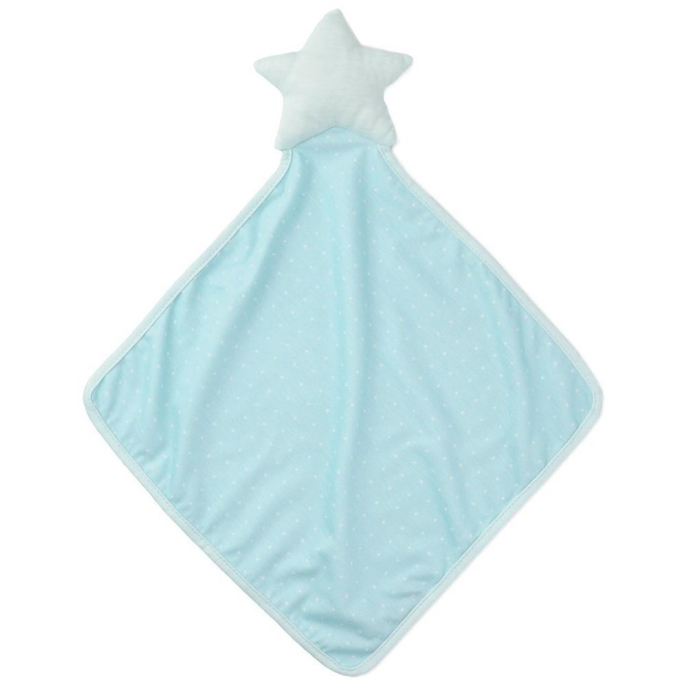 Blue Star Lovey Baby Blanket